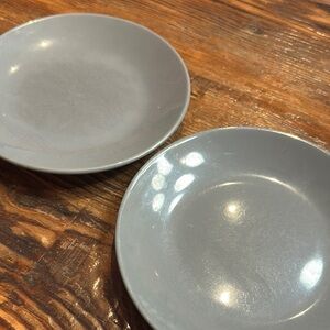 Elegant Gray Dinner Plate Set